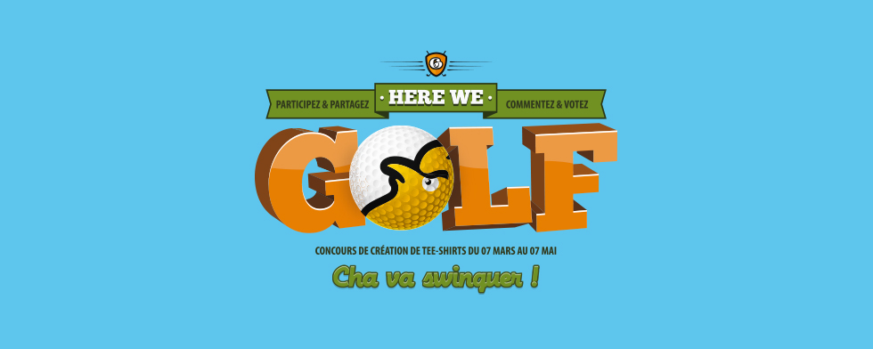 Here we golf... Cha va swinguer !