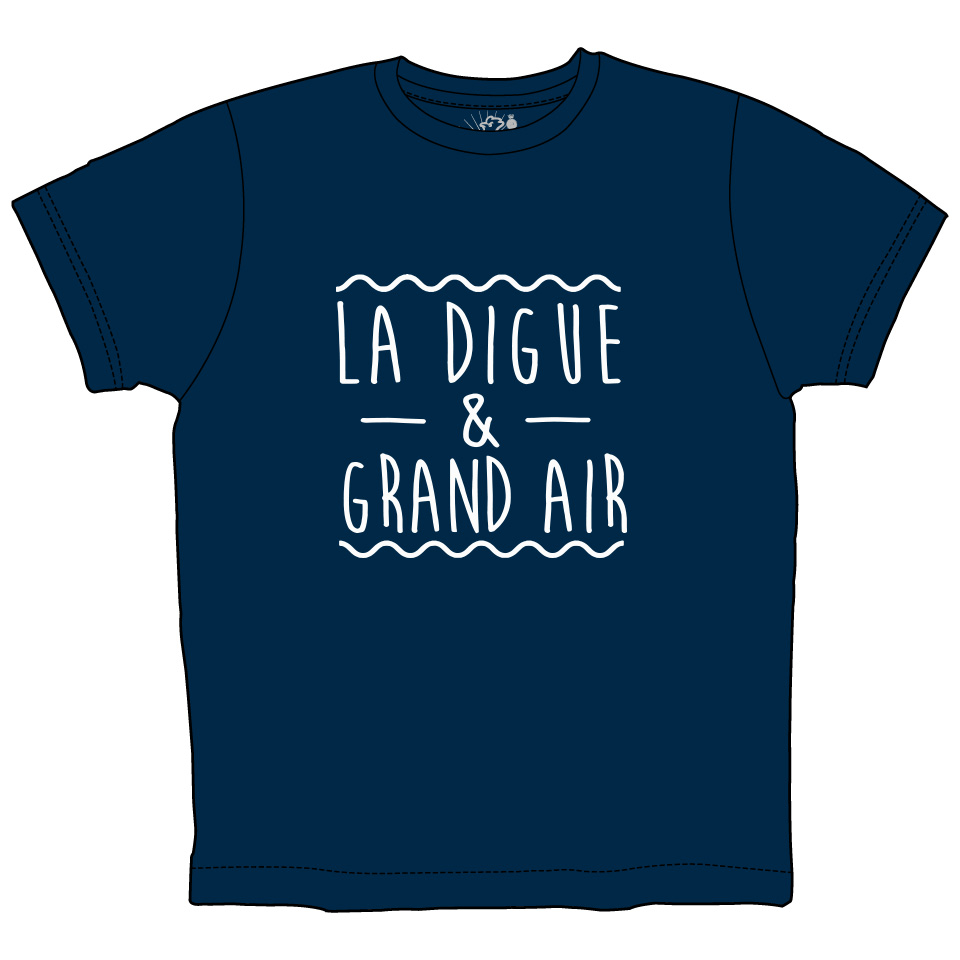 La digue et grand air