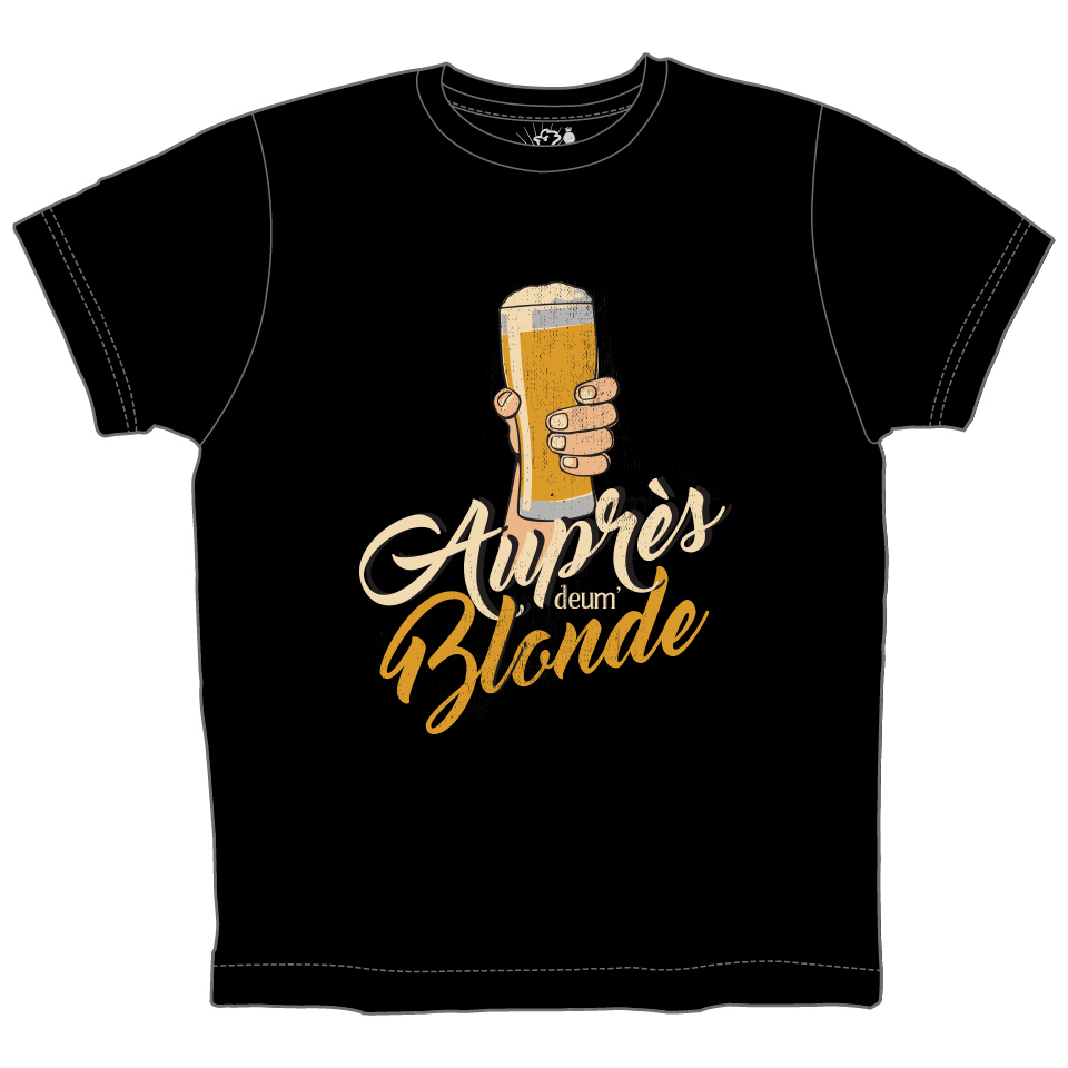 Auprès deum' blonde