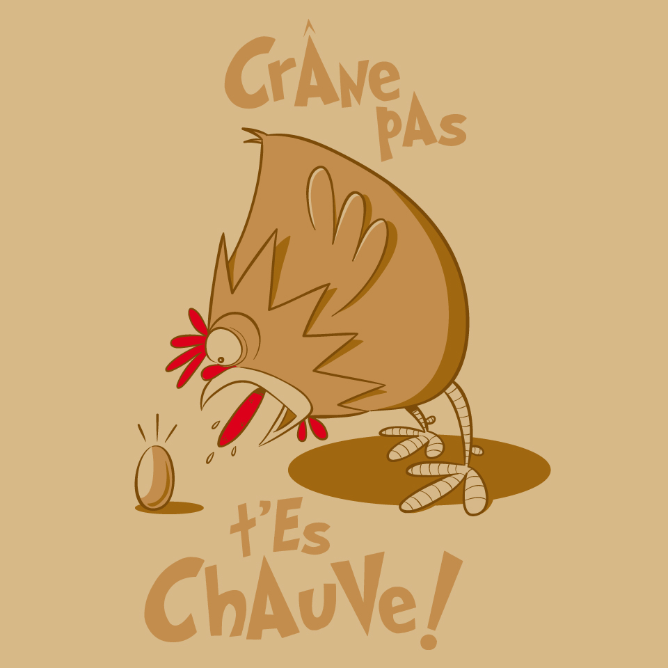 Crâne pas...