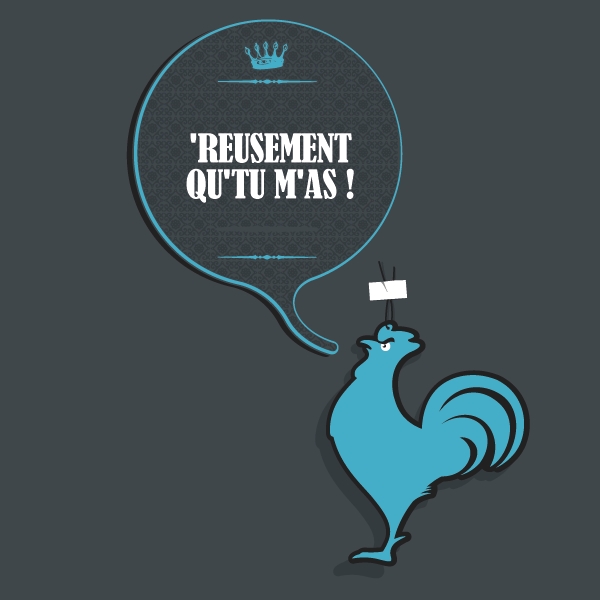'Reusement qu'tu m'as !
