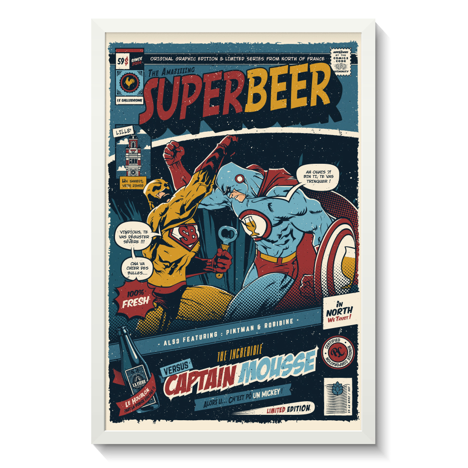 SUPERBEER VERSUS CAPTAIN MOUSSE