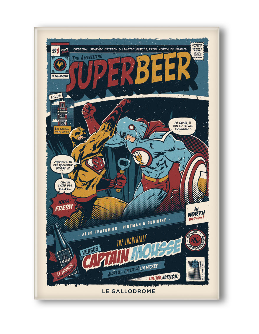 SUPERBEER VERSUS CAPTAIN MOUSSE