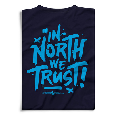 IN NORTH WE TRUST - CYAN