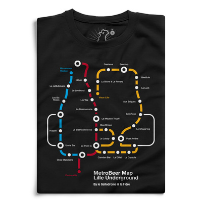 METROBEER MAP LILLE